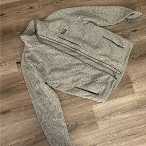 L.L. Bean Gray Windbreaker Jacket